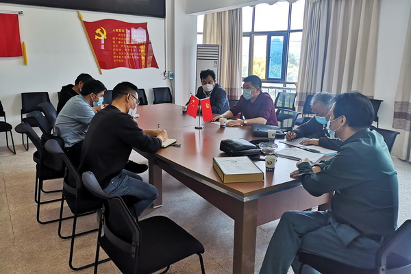 隊(duì)領(lǐng)導(dǎo)到中大工勘院開展疫情防控工作專項(xiàng)檢查