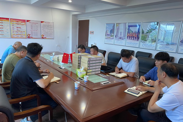 隊(duì)檢查組到中大公司開展2022年上半年安全質(zhì)量大檢查