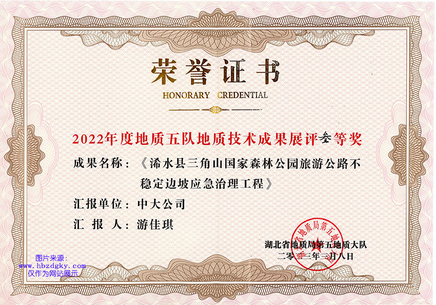2023技術(shù)成果展評三等獎